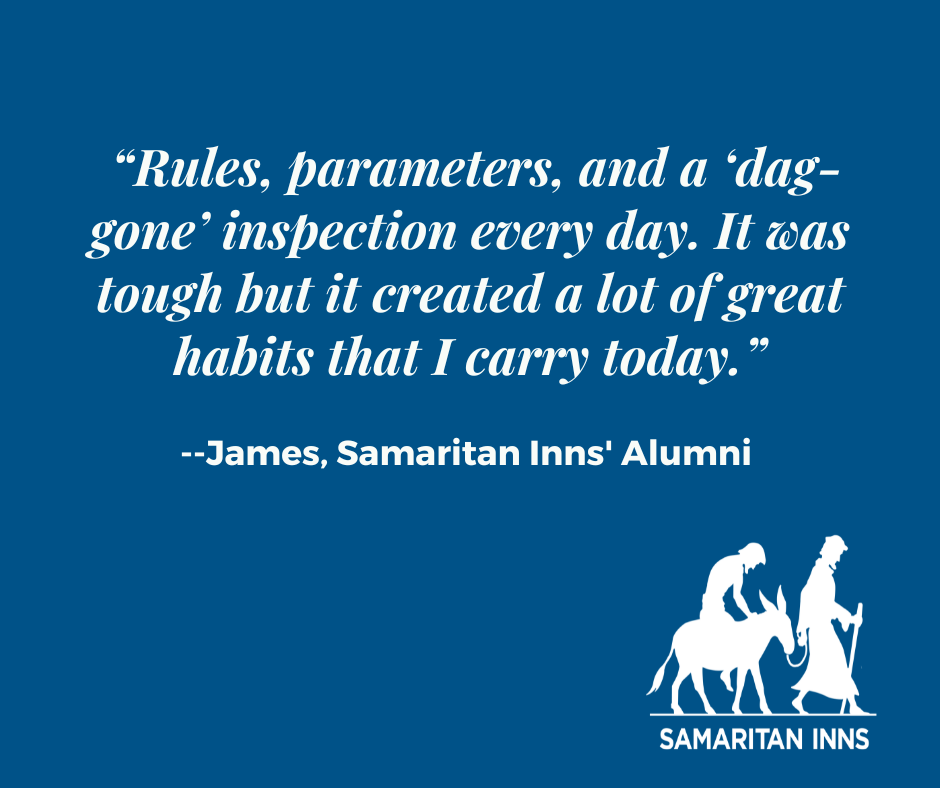 Samaritan Inns alumni quote
